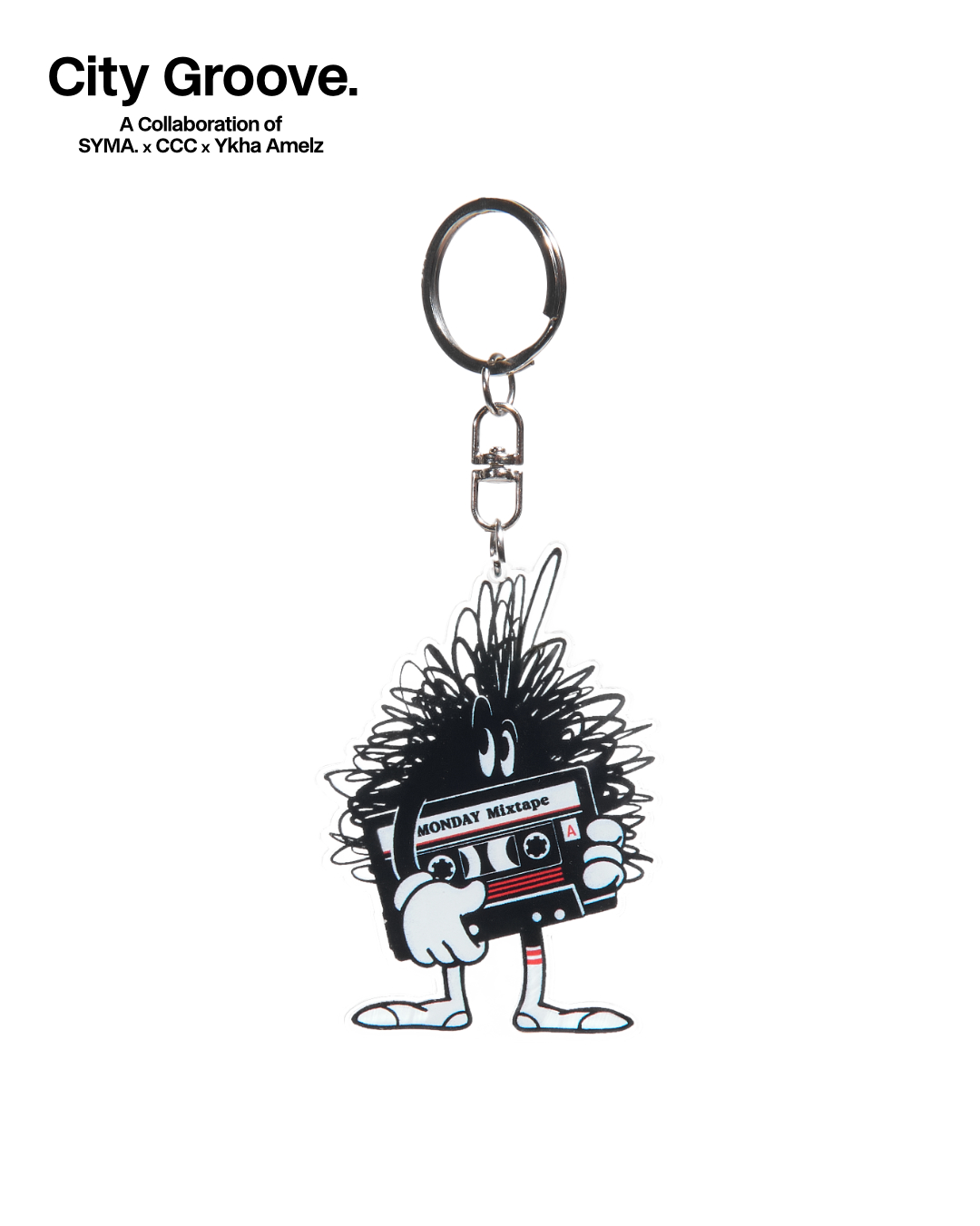 Monday Acrylic Keychain