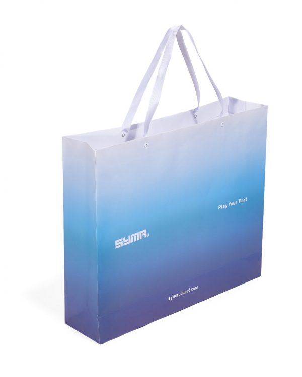 Alternative view of SYMA. Paper Bag