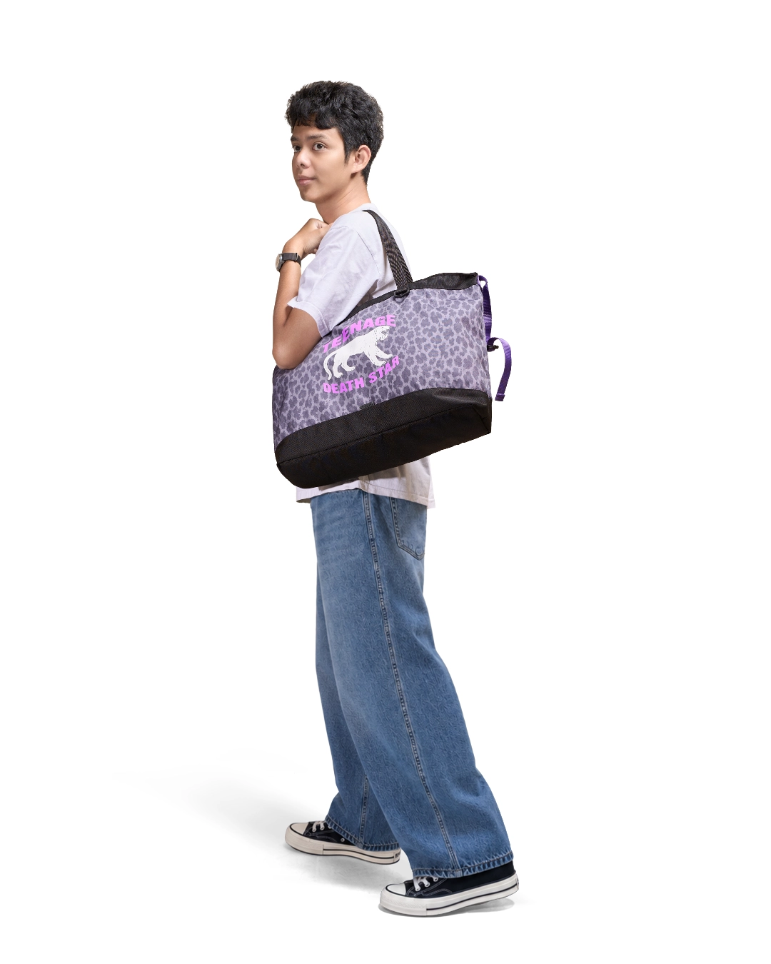 Peach Tote Bag - Teenage Death Star - Image 2